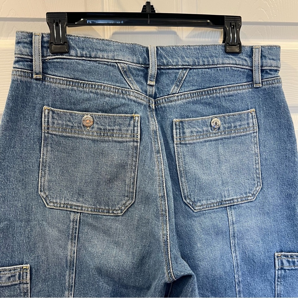 LOFT Women's High Rise Light Blue Jeans - Picture 10 of 13